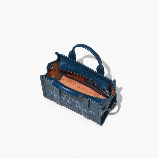 dk Marc Jacobs læder mini mulepose blå hav 402Z46