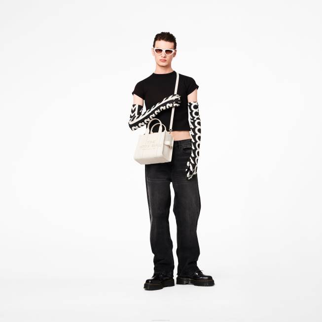 dk Marc Jacobs læder mini mulepose bomuld/sølv 402Z14