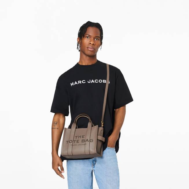 dk Marc Jacobs læder mini mulepose cement 402Z43