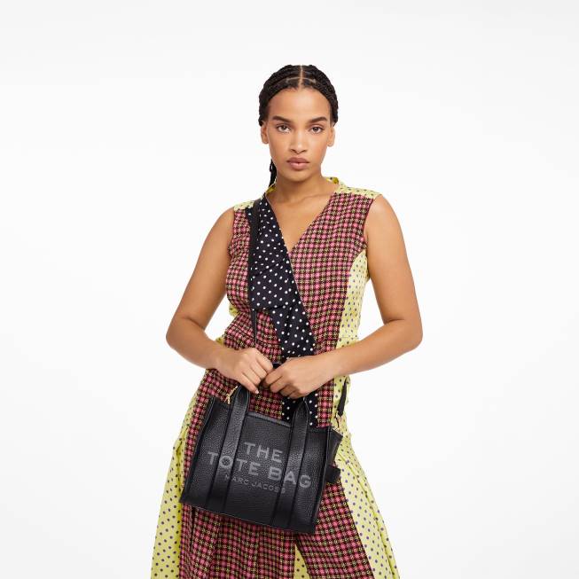dk Marc Jacobs læder mini mulepose sort 402Z26