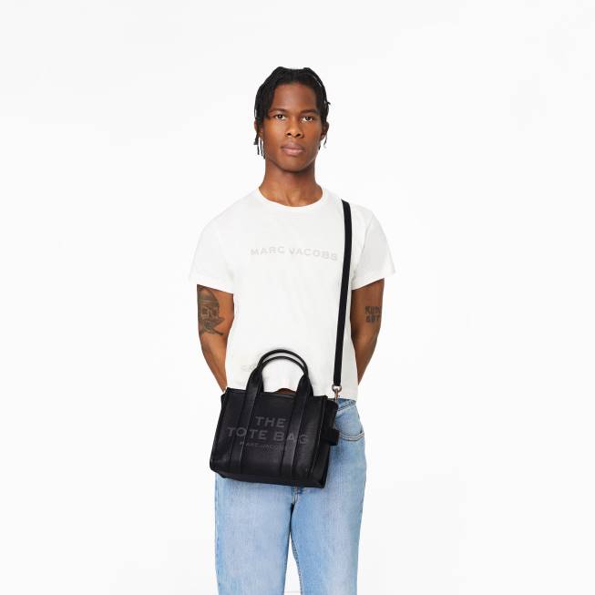 dk Marc Jacobs læder mini mulepose sort 402Z26