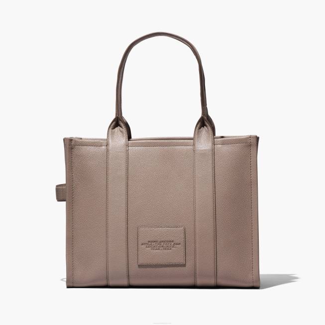 dk Marc Jacobs læderet store mulepose cement 402Z41