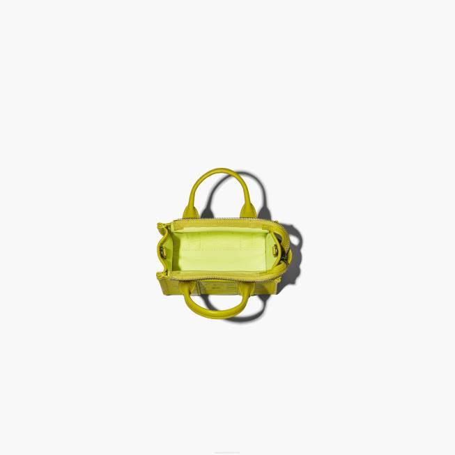 dk Marc Jacobs mikro mulepose citronelle i læder 402Z37