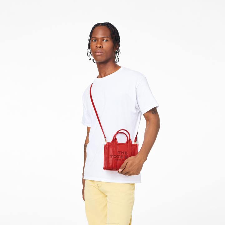 dk Marc Jacobs mikro-tote tasken i læder 0N8823