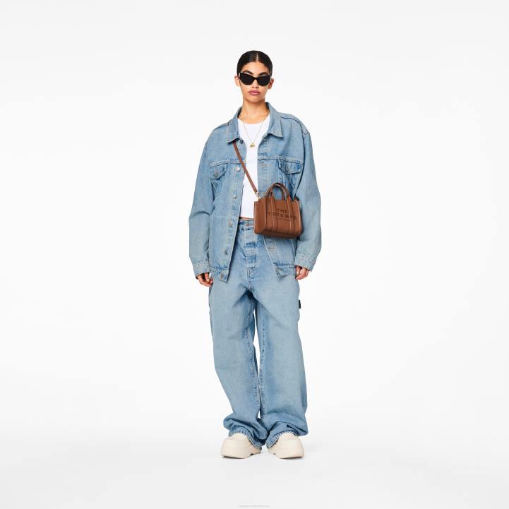 dk Marc Jacobs mikro-tote tasken i læder 0N8831