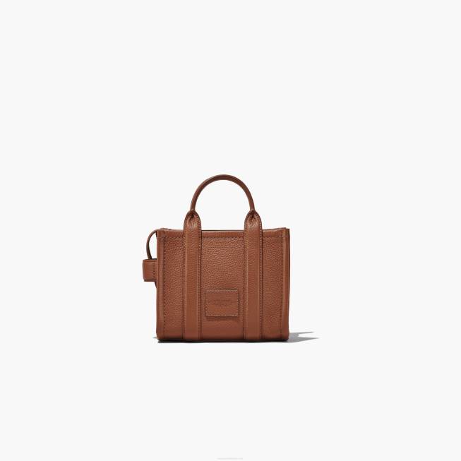 dk Marc Jacobs mikro-tote tasken i læder argan olie 402Z31