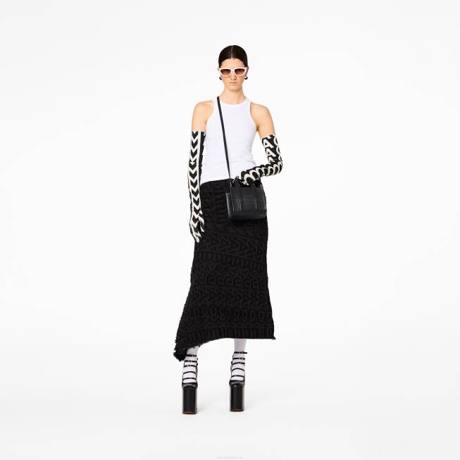 dk Marc Jacobs mikro-tote tasken i læder sort 402Z27