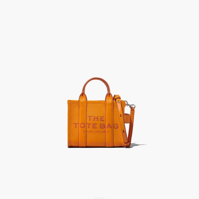 dk Marc Jacobs mikro-tote-tasken i læder svedt 402Z35