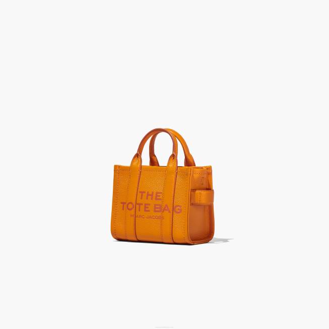 dk Marc Jacobs mikro-tote-tasken i læder svedt 402Z35