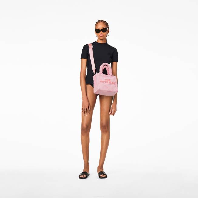 dk Marc Jacobs mini mulepose i frotté lys pink 402Z53