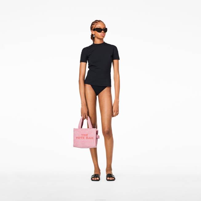 dk Marc Jacobs mini mulepose i frotté lys pink 402Z53
