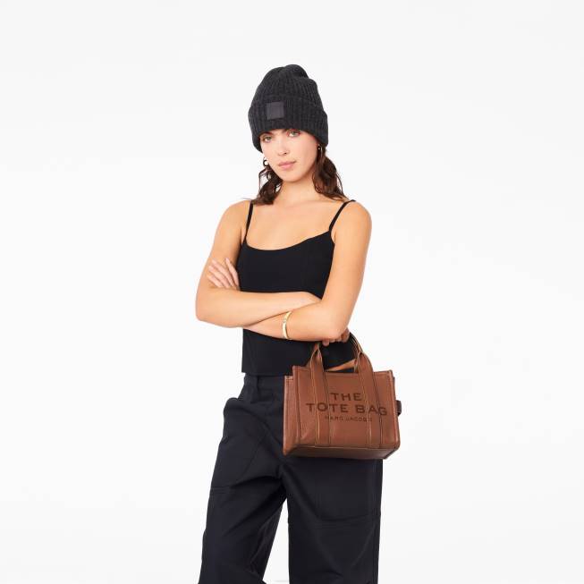 dk Marc Jacobs mini mulepose i læder argan olie 402Z30
