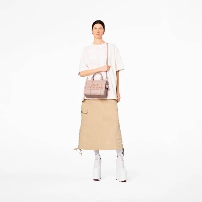 dk Marc Jacobs mini mulepose i læder rose 402Z18