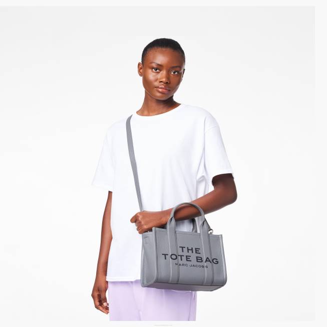 dk Marc Jacobs mini mulepose i læder wolf grey 402Z40