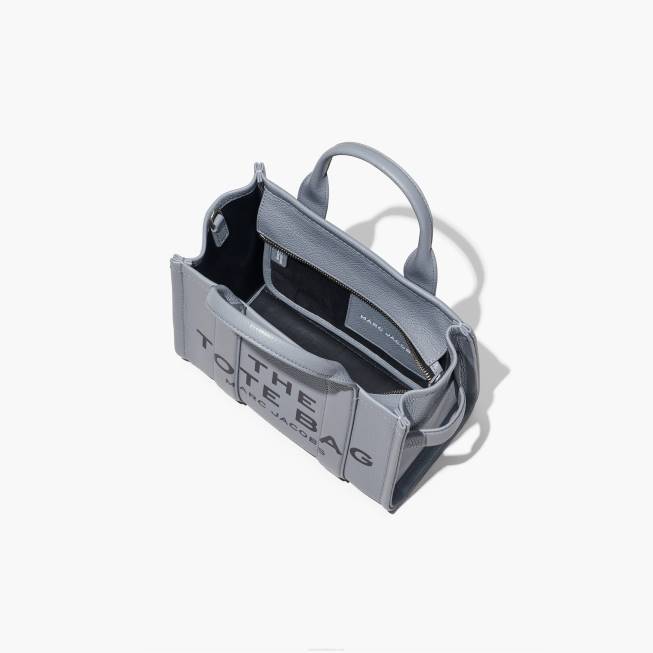dk Marc Jacobs mini mulepose i læder wolf grey 402Z40