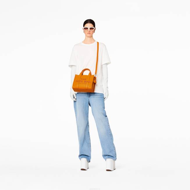 dk Marc Jacobs mini-tote-tasken i læder svedt 402Z34