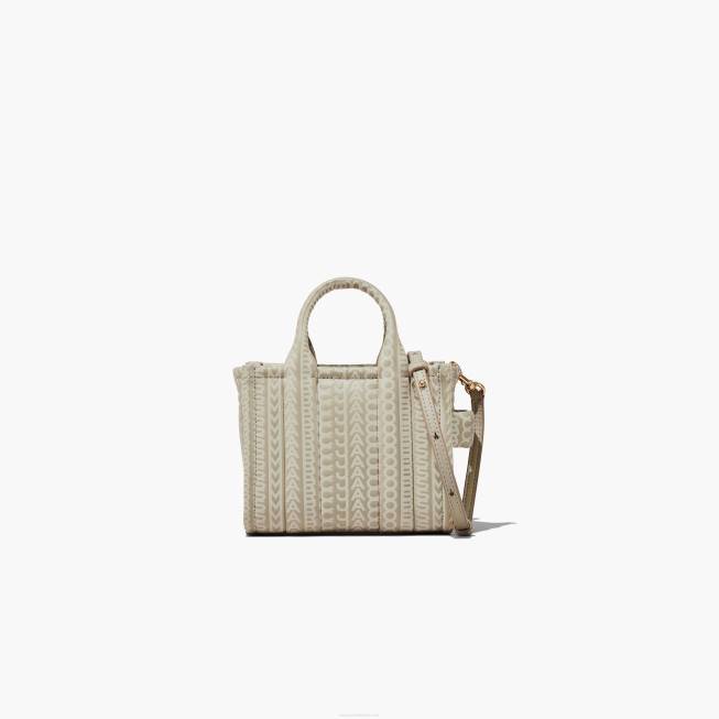 dk Marc Jacobs monogram læder mikrotote kaki 402Z77