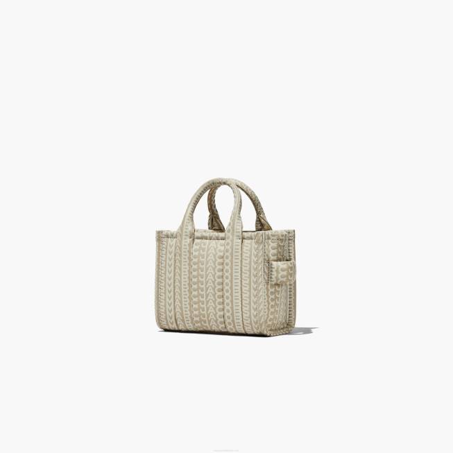 dk Marc Jacobs monogram læder mikrotote kaki 402Z77