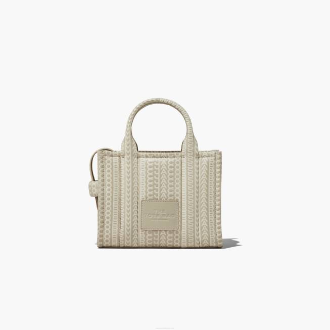 dk Marc Jacobs monogram læder mini tote kaki 402Z76