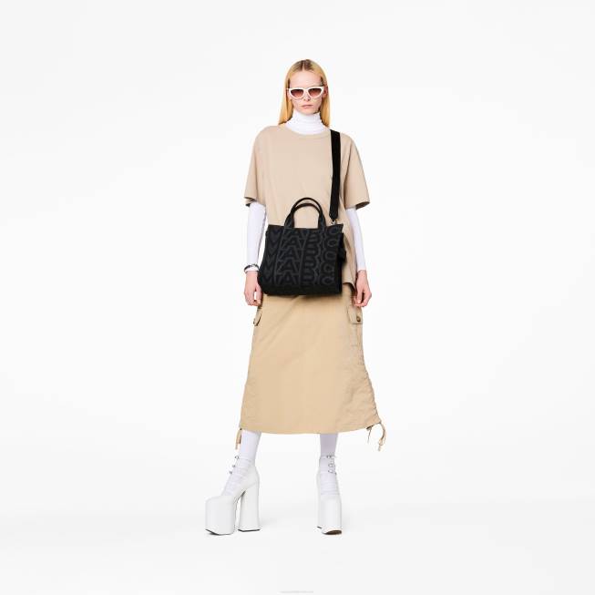 dk Marc Jacobs omridset monogram medium mulepose sort multi 402Z82