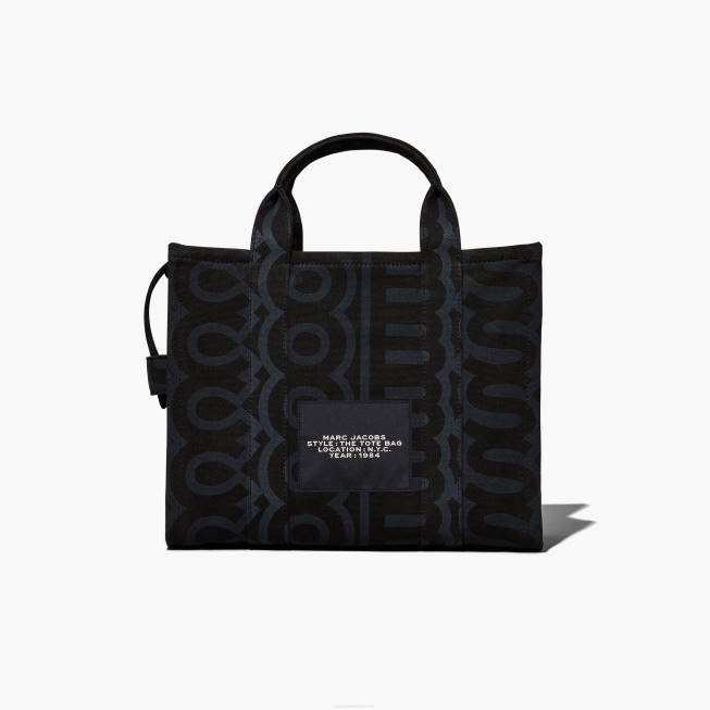 dk Marc Jacobs omridset monogram medium mulepose sort multi 402Z82
