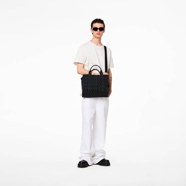 dk Marc Jacobs omridset monogram medium mulepose sort multi 402Z82