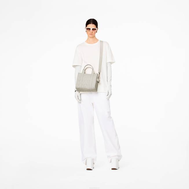 dk Marc Jacobs omridset monogram mini mulepose æggeskal/optik hvid 402Z81
