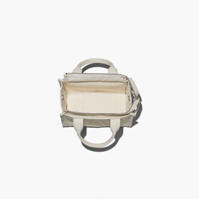 dk Marc Jacobs omridset monogram mini mulepose æggeskal/optik hvid 402Z81