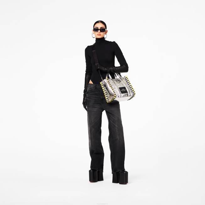 dk Marc Jacobs presenningen medium tote sølv 402Z119