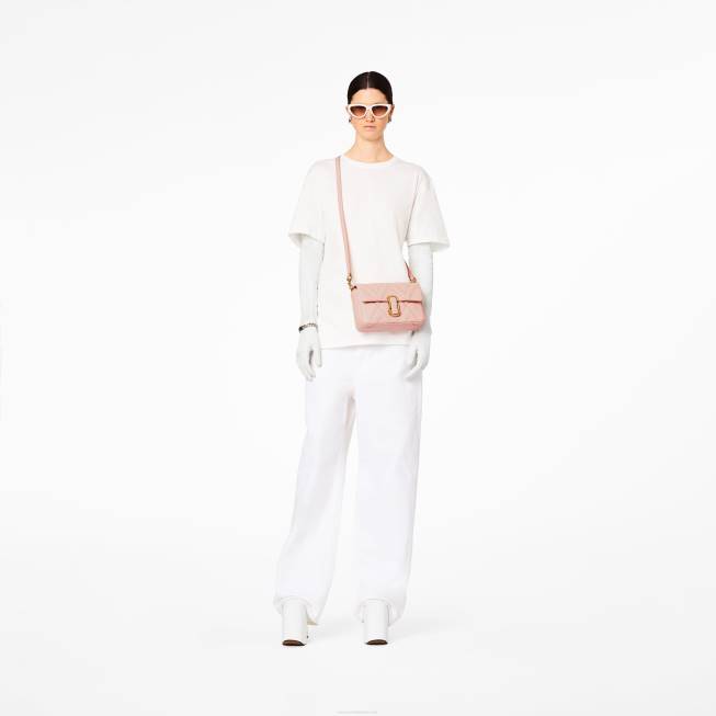 dk Marc Jacobs den quiltede læder skuldertaske rose 402Z205