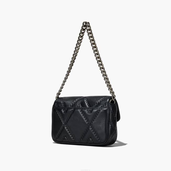 dk Marc Jacobs den quiltede læder skuldertaske sort 402Z214