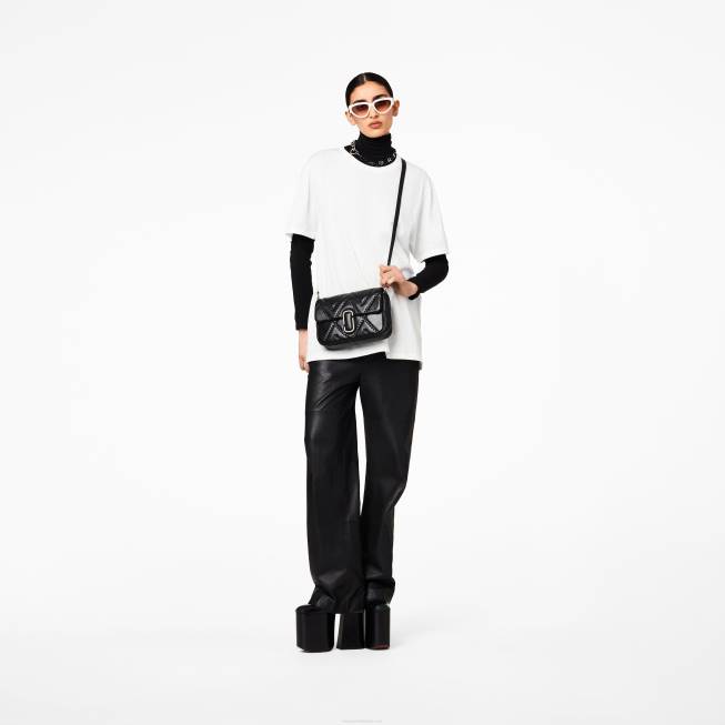 dk Marc Jacobs den quiltede læder skuldertaske sort 402Z214
