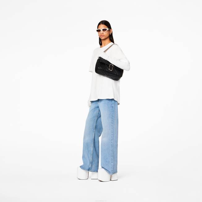 dk Marc Jacobs den quiltede læder store skuldertaske sort 402Z213