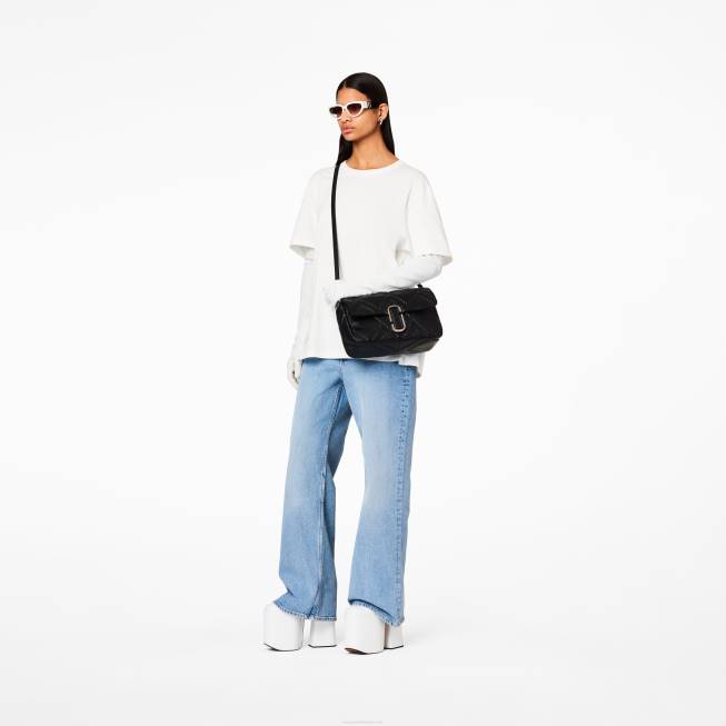 dk Marc Jacobs den quiltede læder store skuldertaske sort 402Z213