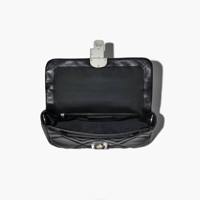 dk Marc Jacobs den quiltede læder store skuldertaske sort 402Z213