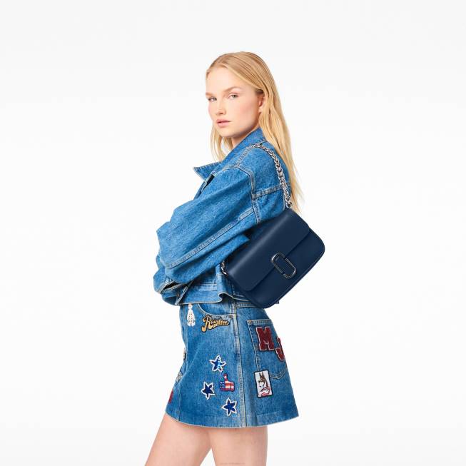 dk Marc Jacobs skuldertasken blå hav 402Z195