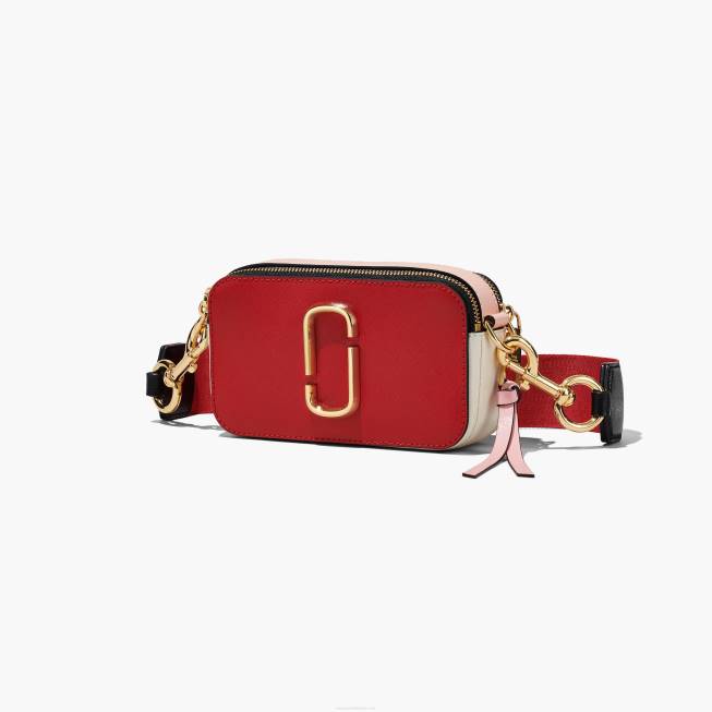 dk Marc Jacobs farveblok-øjebliksbilledet ægte rød multi 402Z153
