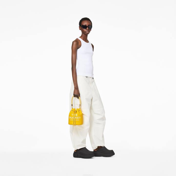 dk Marc Jacobs bøttetasken i læder 0N88122