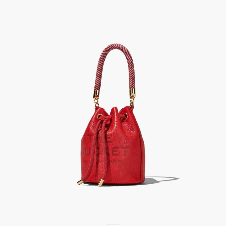 dk Marc Jacobs bøttetasken i læder 0N88128