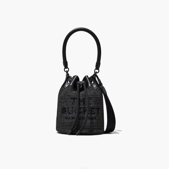 dk Marc Jacobs den vævede dtm bucket bag sort 402Z138