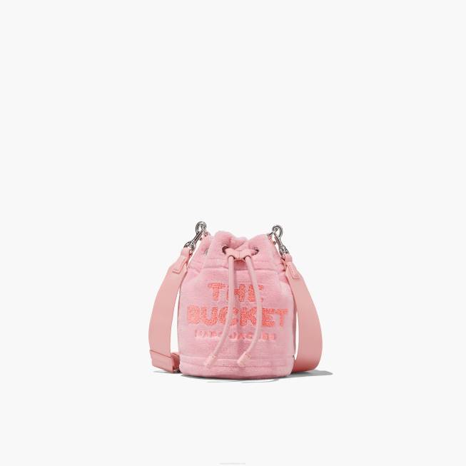 dk Marc Jacobs frotté bøtteposen lys pink 402Z139