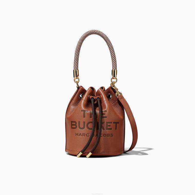 dk Marc Jacobs læder bucket bag argan olie 402Z124