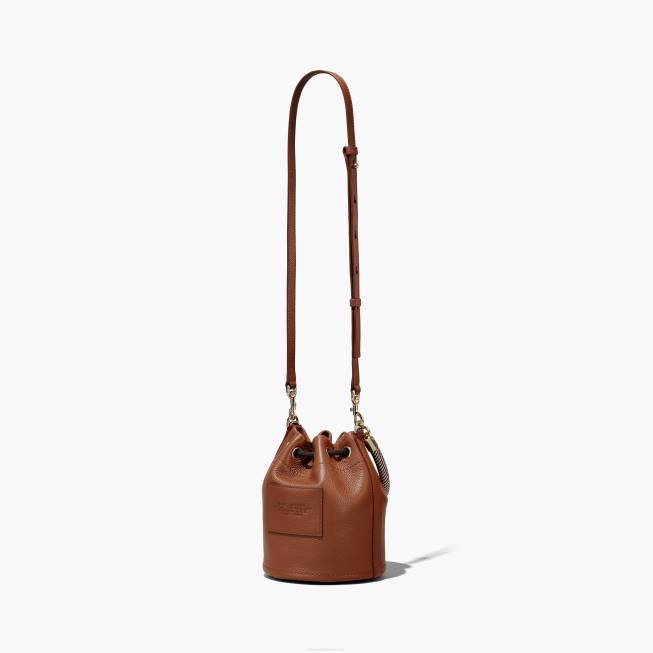 dk Marc Jacobs læder bucket bag argan olie 402Z124