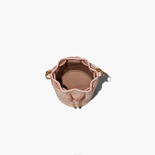 dk Marc Jacobs læder micro bucket bag rose 402Z125