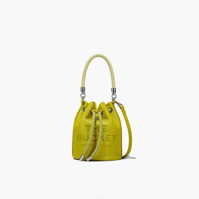 dk Marc Jacobs læder micro bucket taske citronelle 402Z131