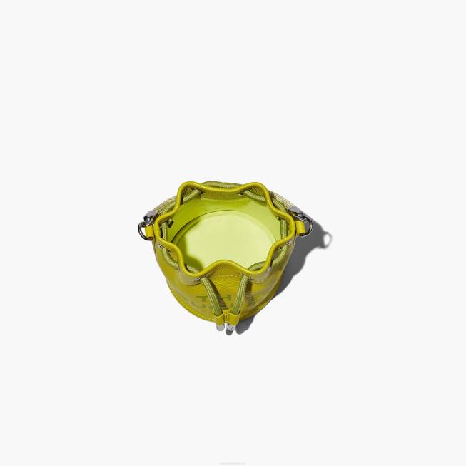 dk Marc Jacobs læder micro bucket taske citronelle 402Z131