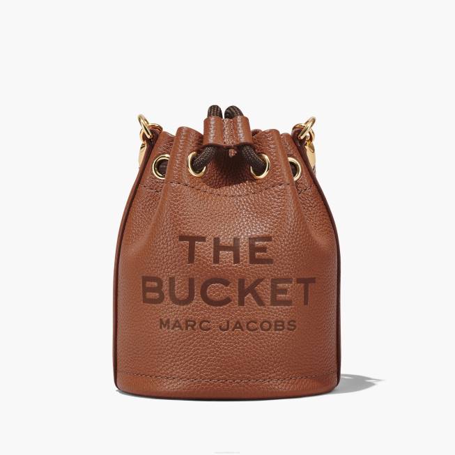 dk Marc Jacobs læder micro bucket tasken argan olie 402Z123