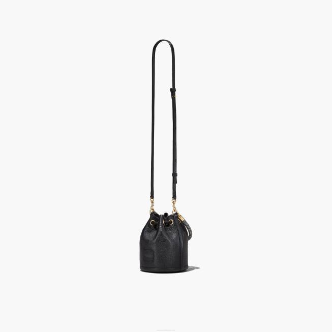 dk Marc Jacobs læder micro bucket tasken sort 402Z129