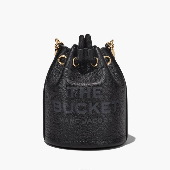 dk Marc Jacobs læder micro bucket tasken sort 402Z129