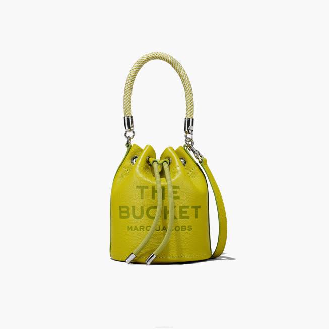 dk Marc Jacobs læderbøtteposen citronelle 402Z132
